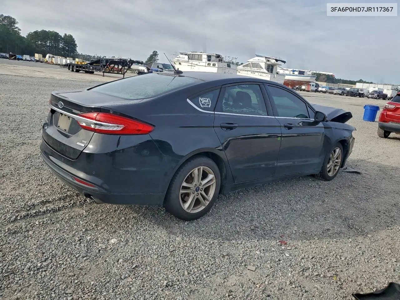 3FA6P0HD7JR117367 2018 Ford Fusion Se