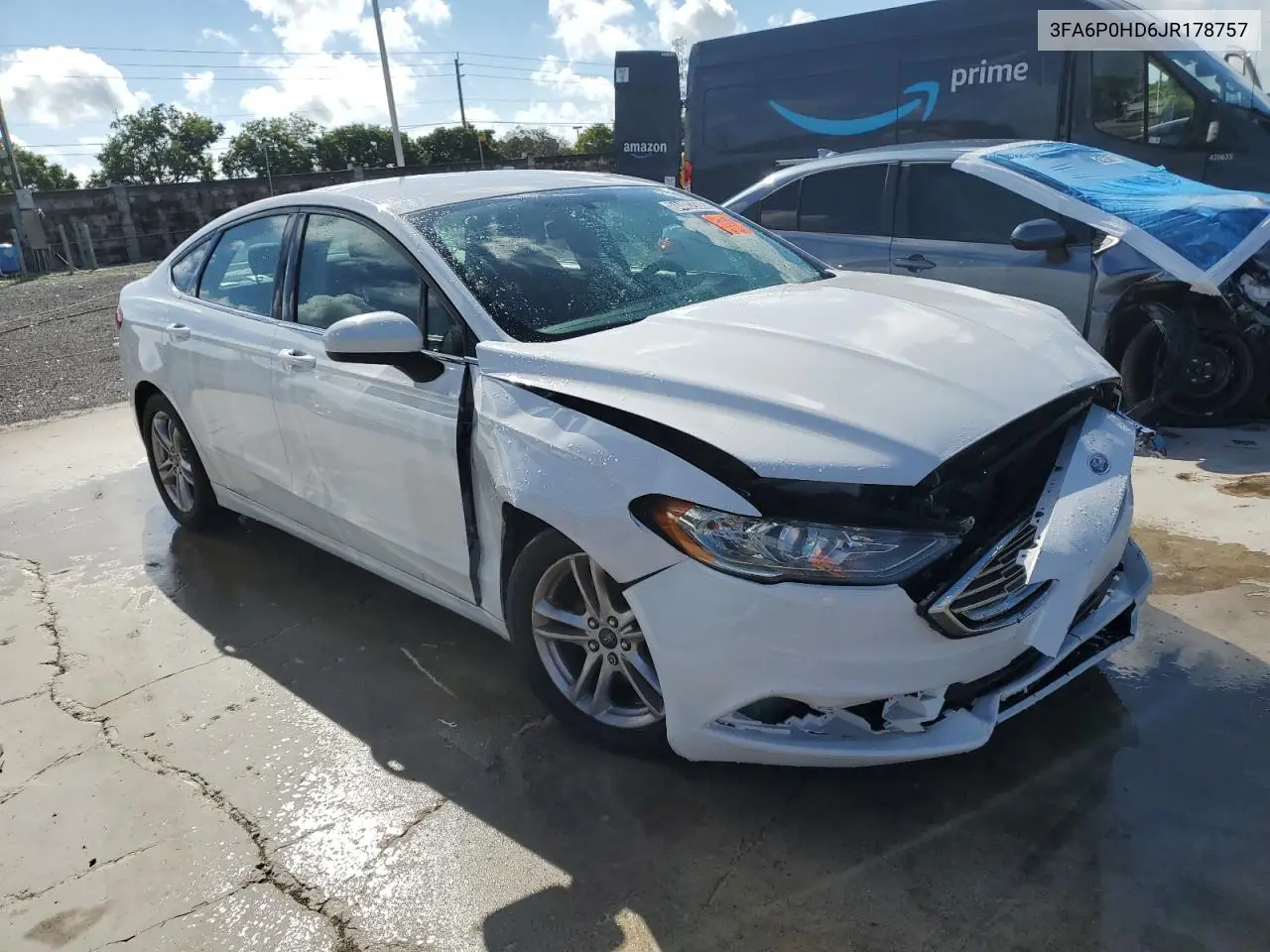 3FA6P0HD6JR178757 2018 Ford Fusion Se