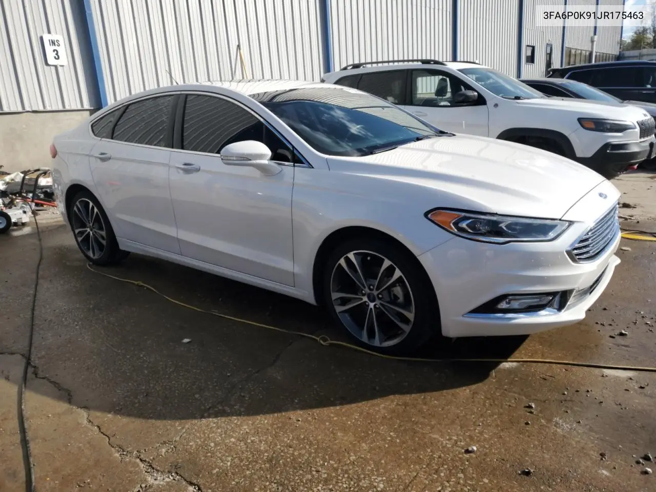 3FA6P0K91JR175463 2018 Ford Fusion Titanium/Platinum