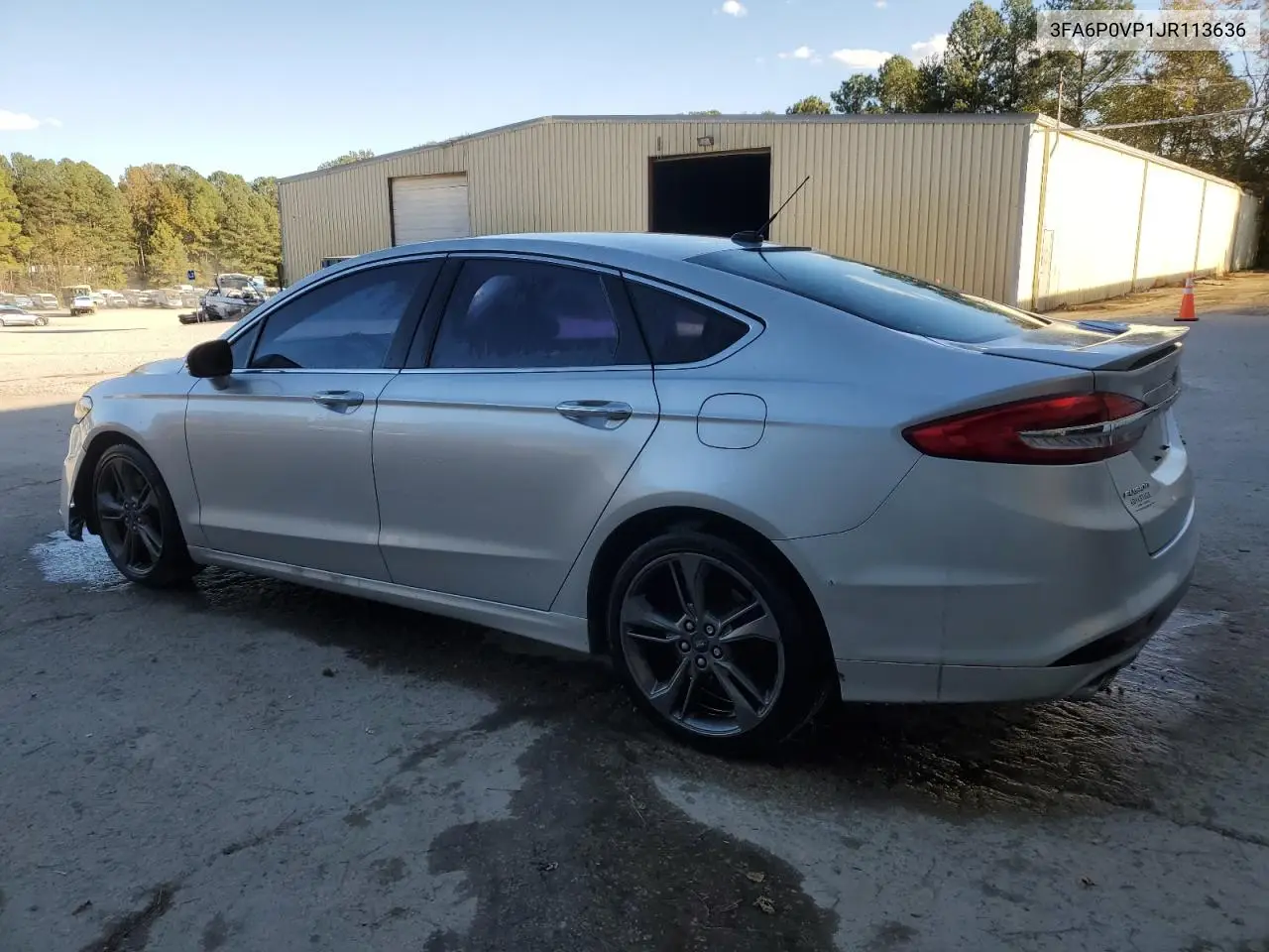 3FA6P0VP1JR113636 2018 Ford Fusion Sport