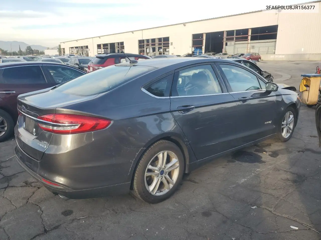 3FA6P0LU8JR156377 2018 Ford Fusion Se Hybrid