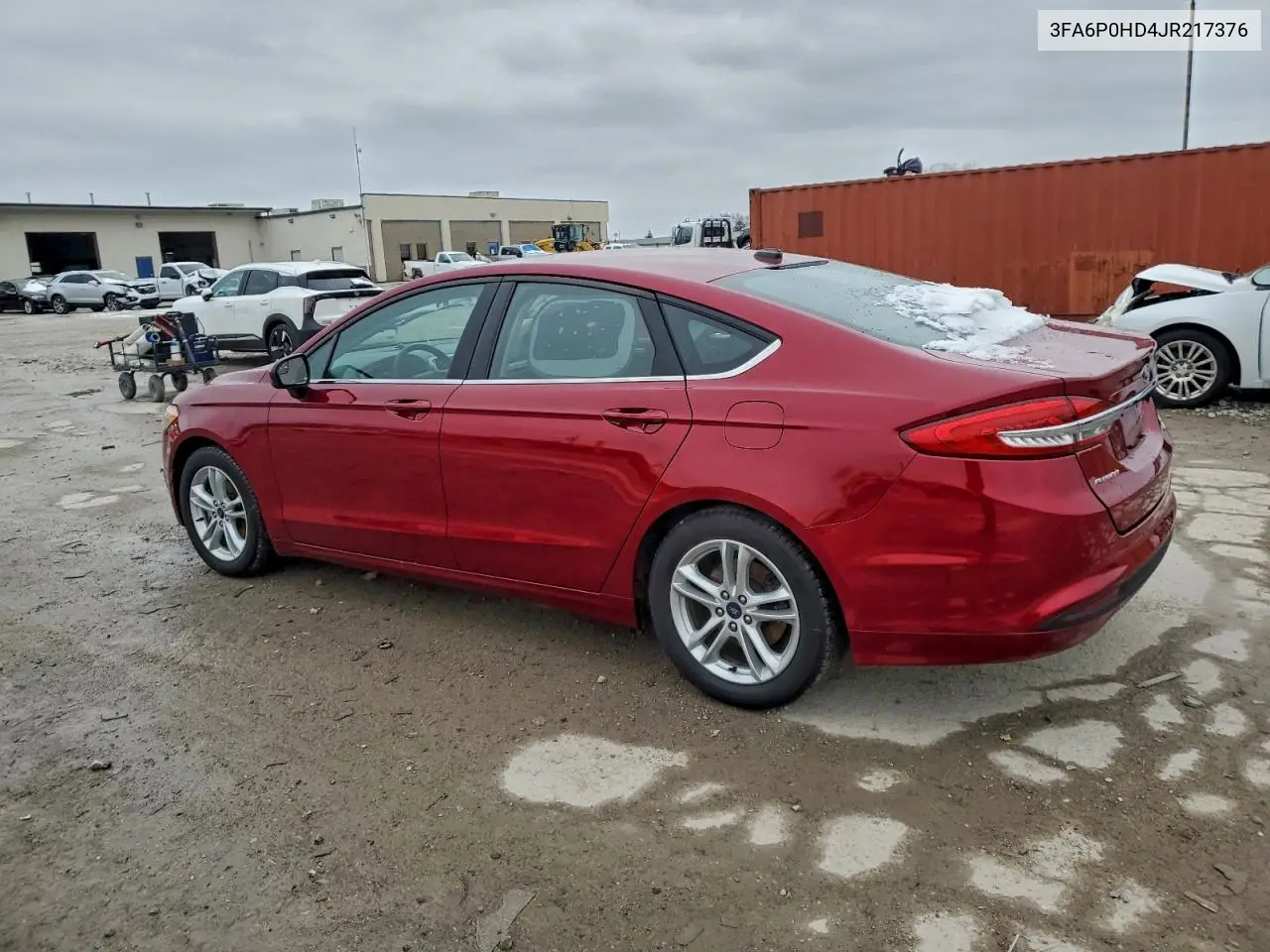 3FA6P0HD4JR217376 2018 Ford Fusion Se