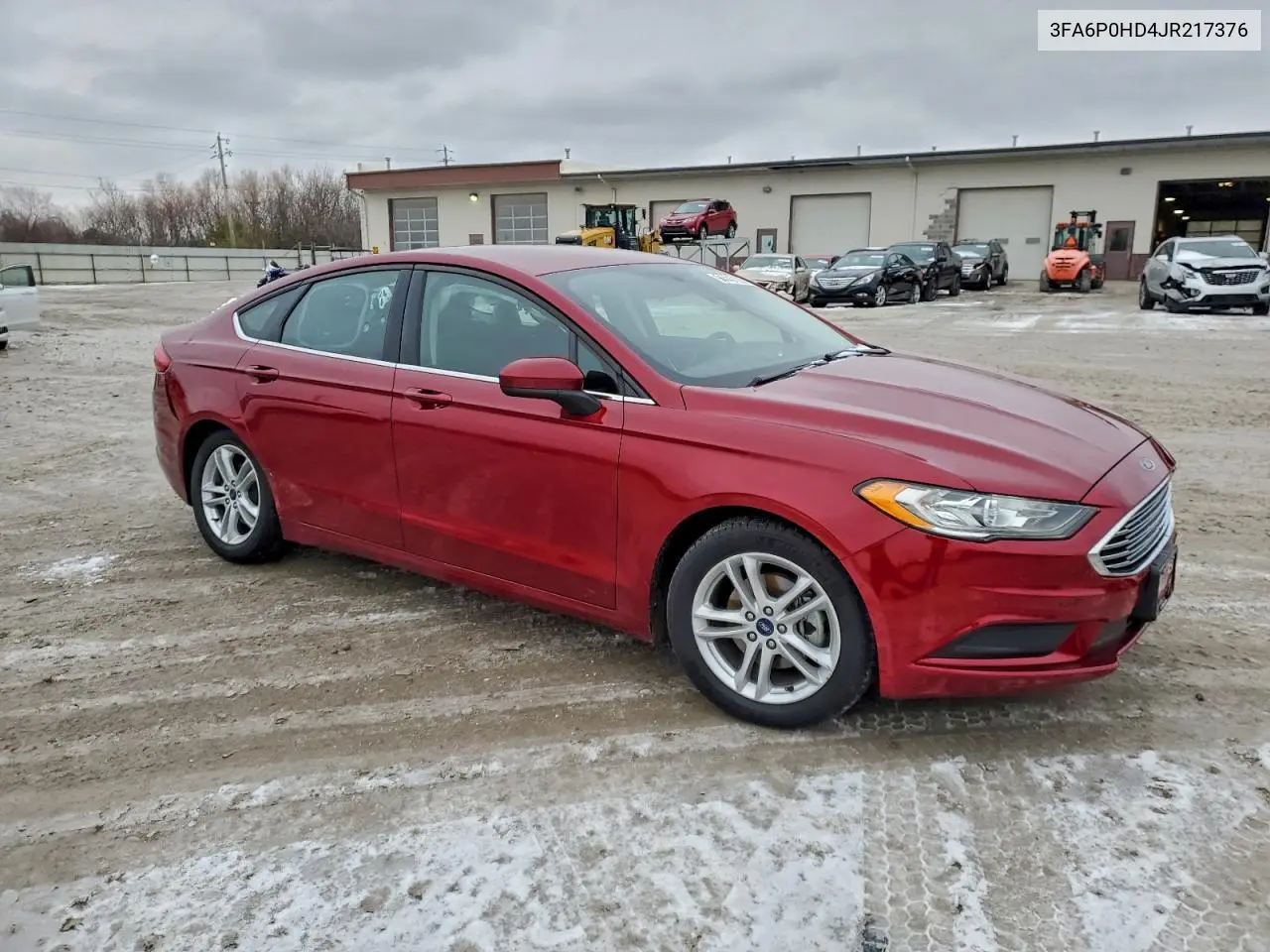 3FA6P0HD4JR217376 2018 Ford Fusion Se