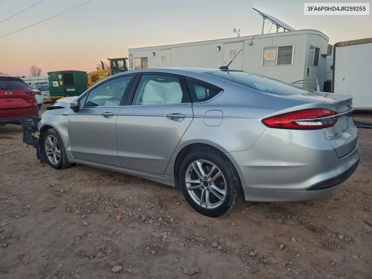 3FA6P0HD4JR259255 2018 Ford Fusion Se