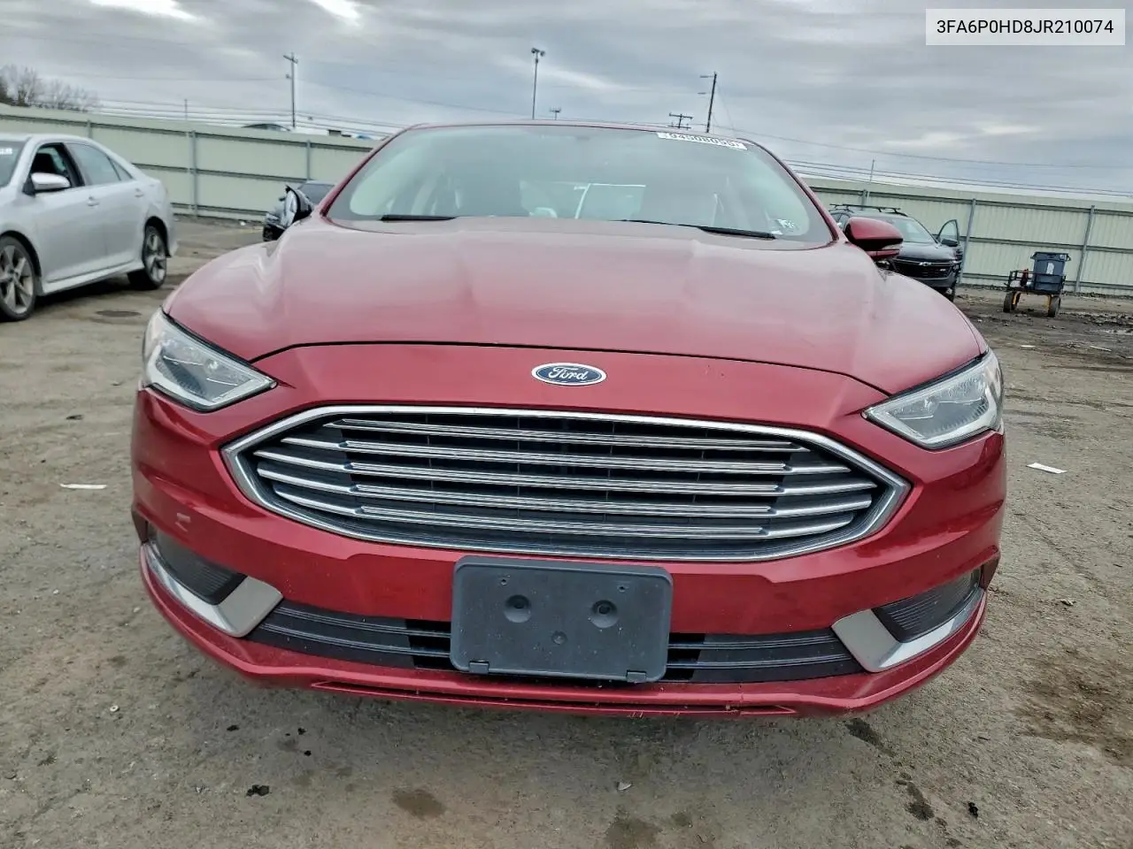 3FA6P0HD8JR210074 2018 Ford Fusion Se
