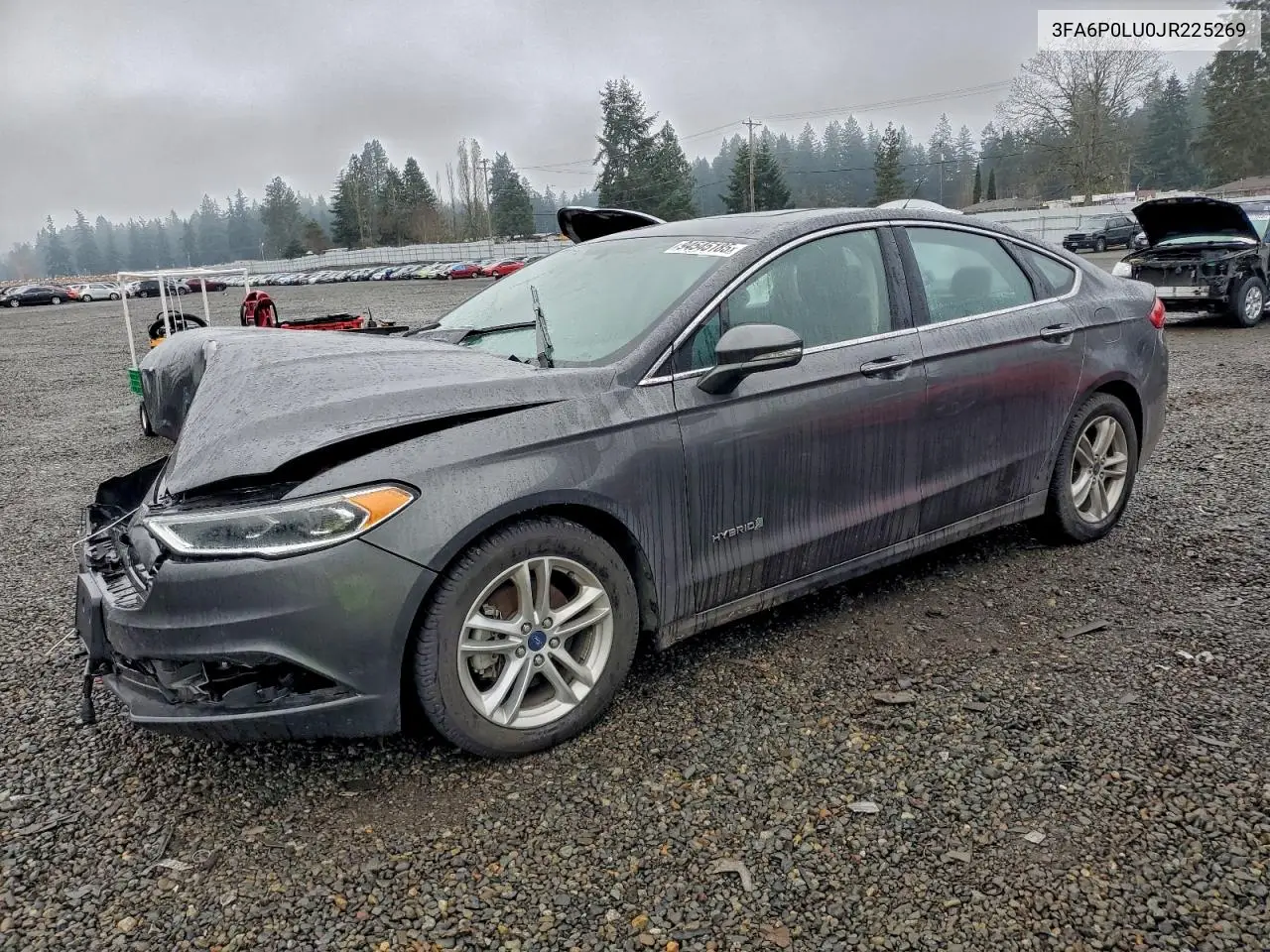3FA6P0LU0JR225269 2018 Ford Fusion Se Hybrid
