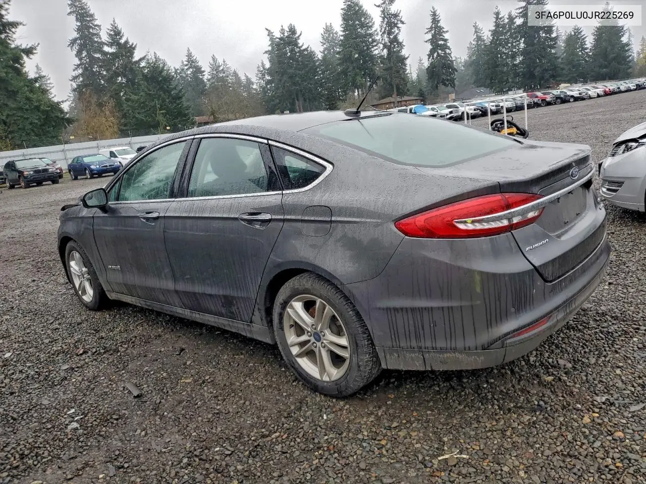 3FA6P0LU0JR225269 2018 Ford Fusion Se Hybrid