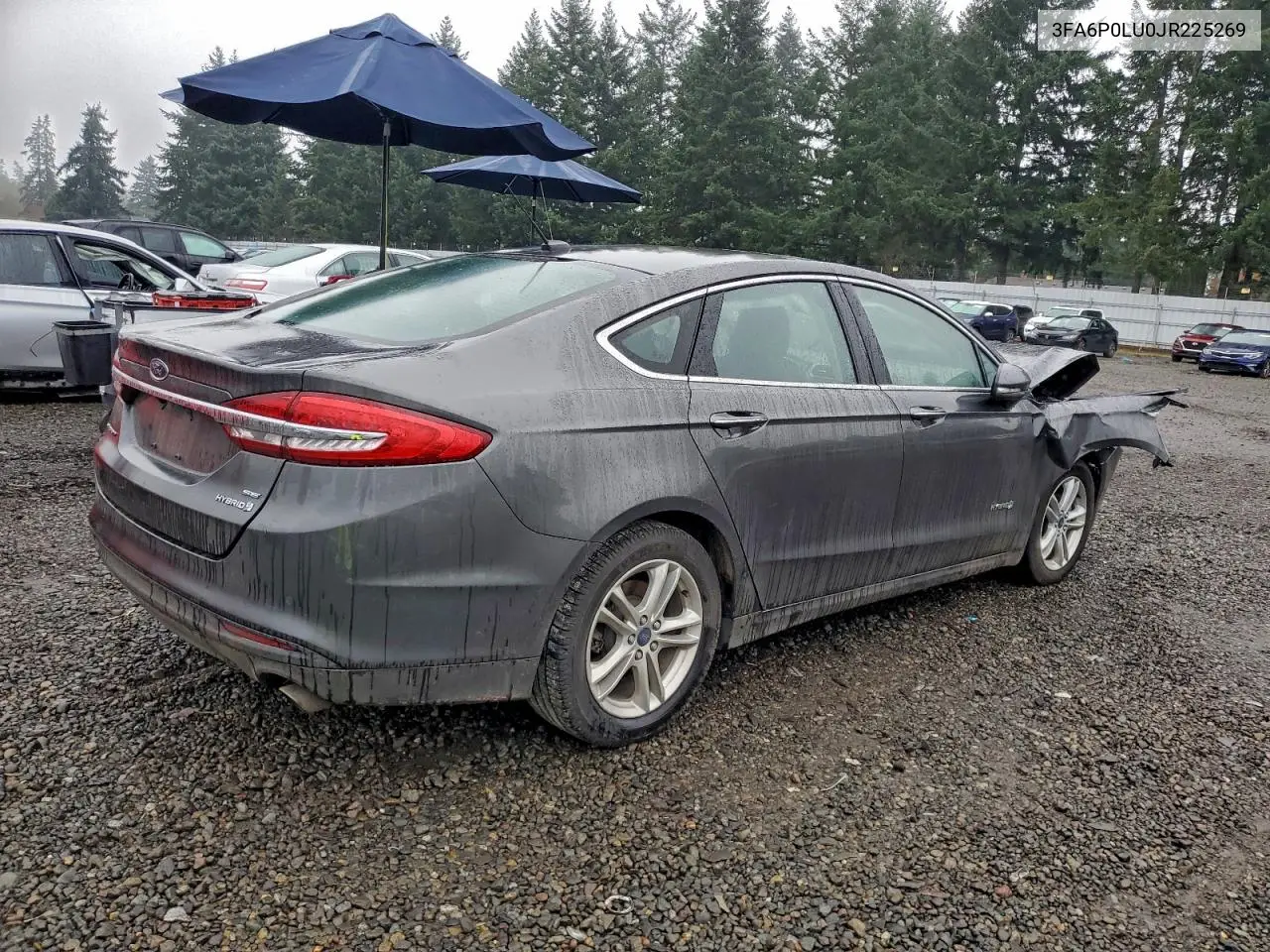 3FA6P0LU0JR225269 2018 Ford Fusion Se Hybrid