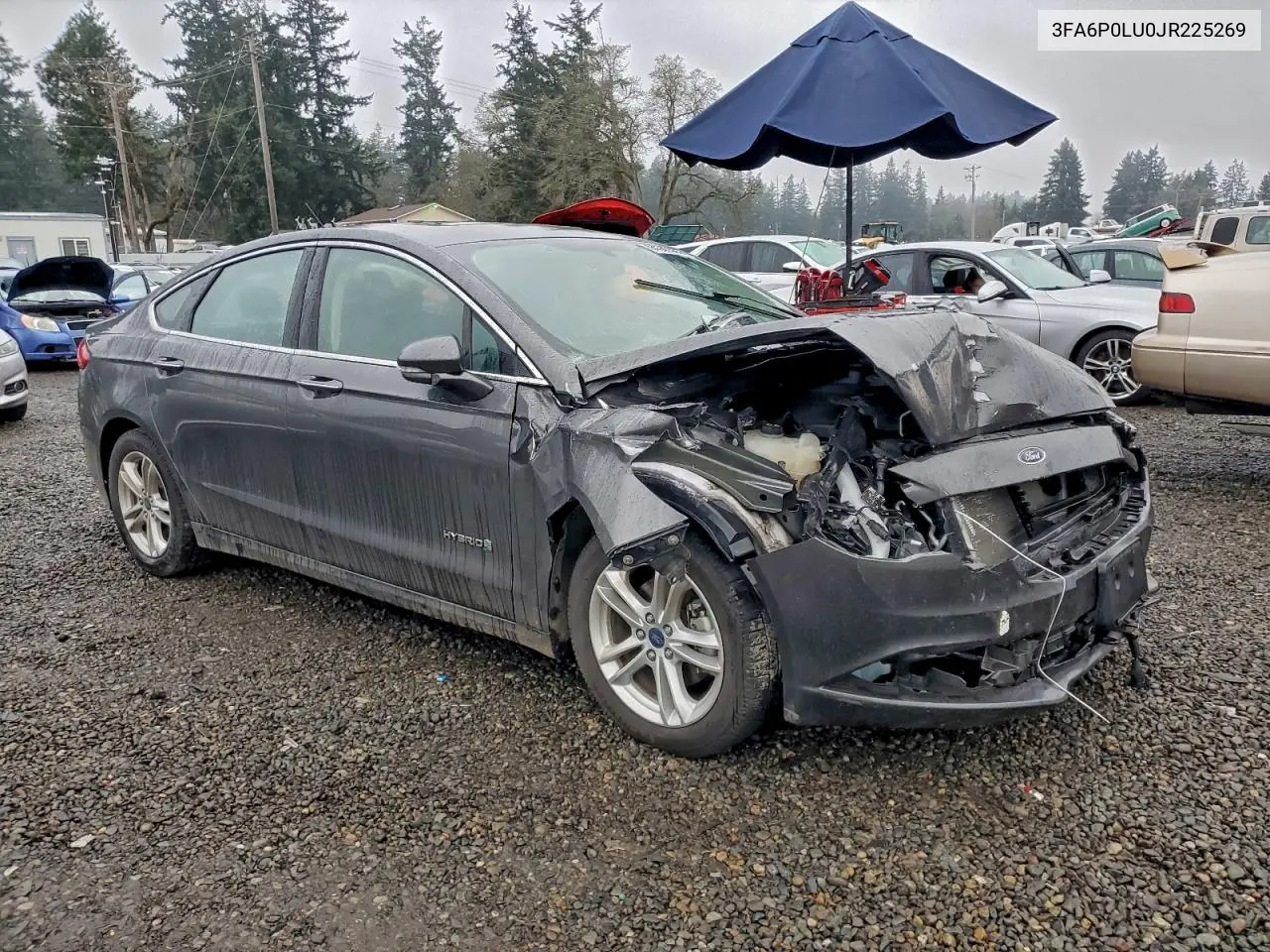 3FA6P0LU0JR225269 2018 Ford Fusion Se Hybrid