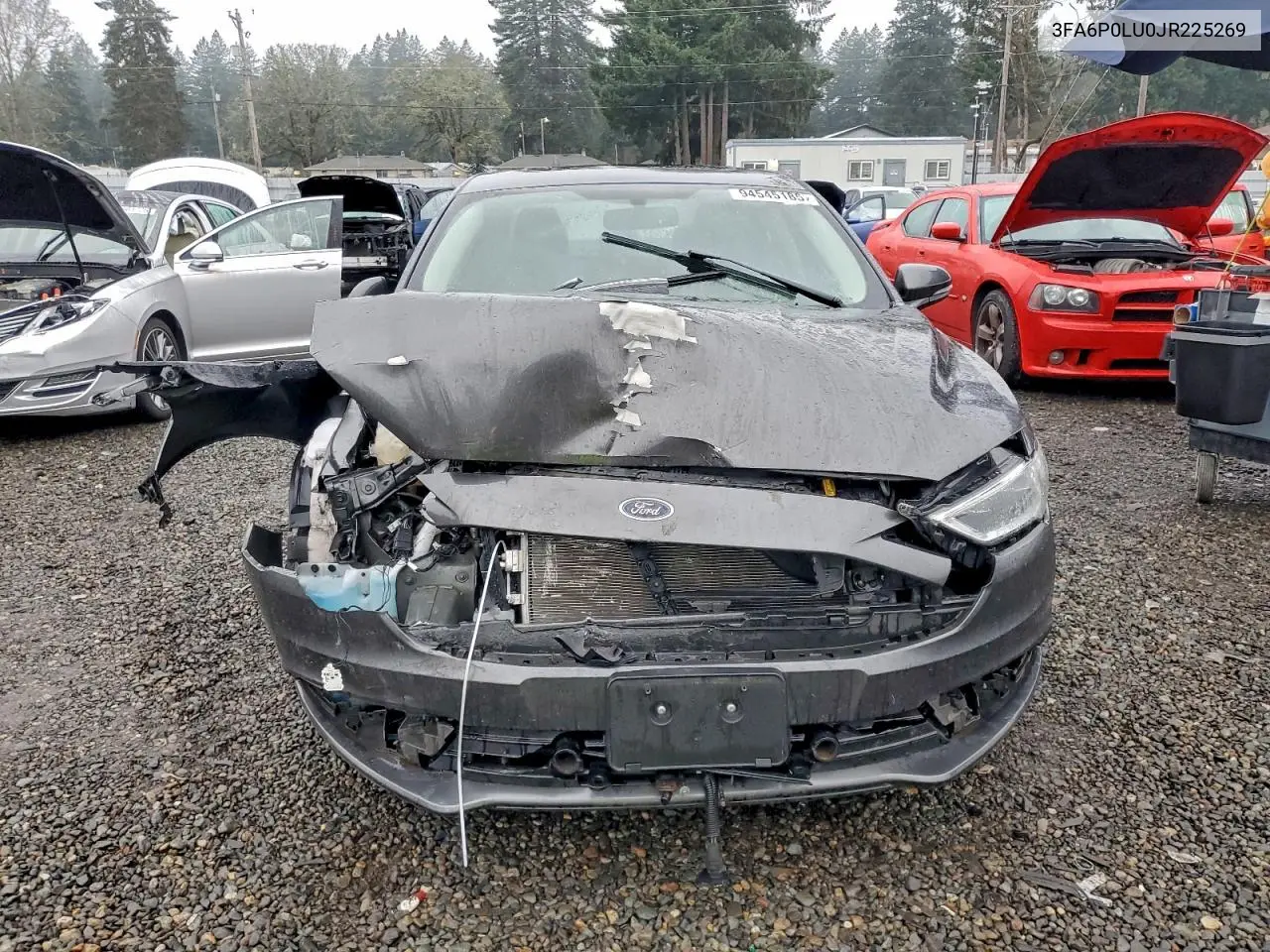 3FA6P0LU0JR225269 2018 Ford Fusion Se Hybrid