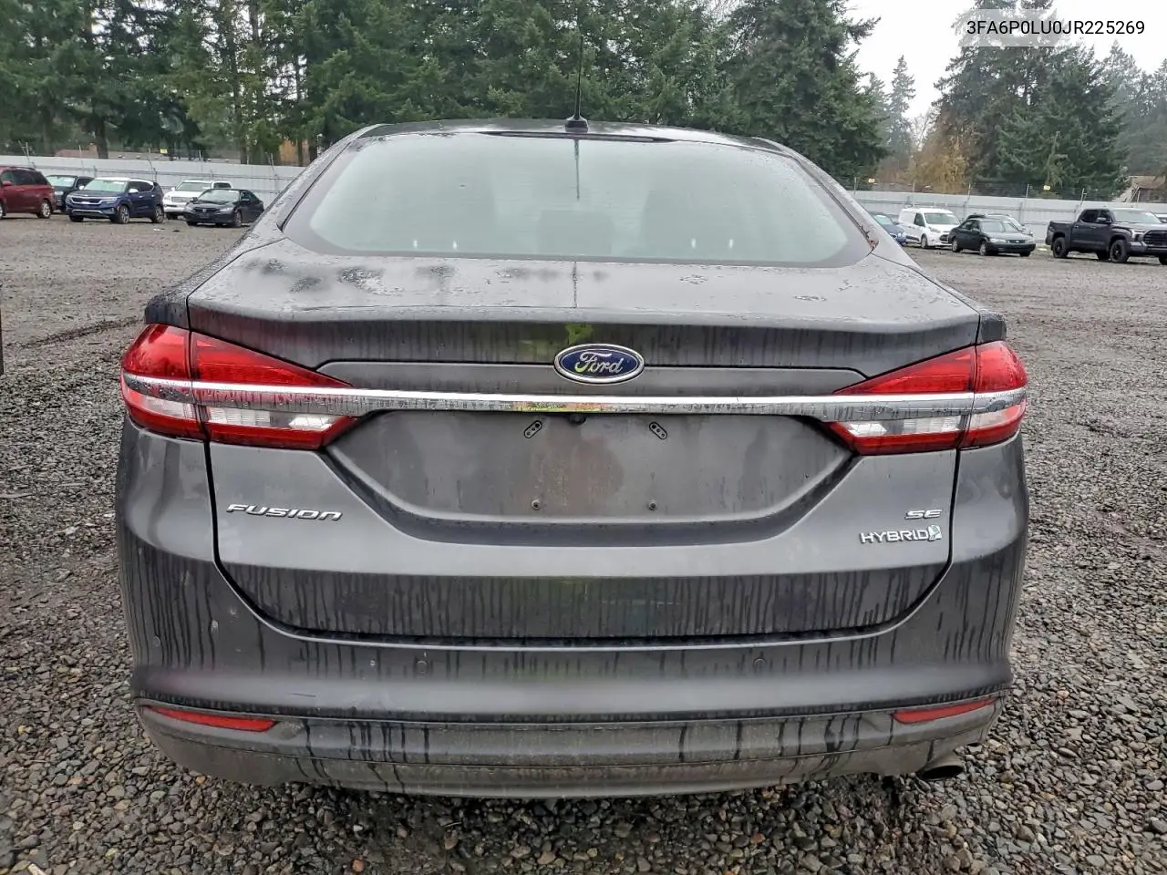 3FA6P0LU0JR225269 2018 Ford Fusion Se Hybrid