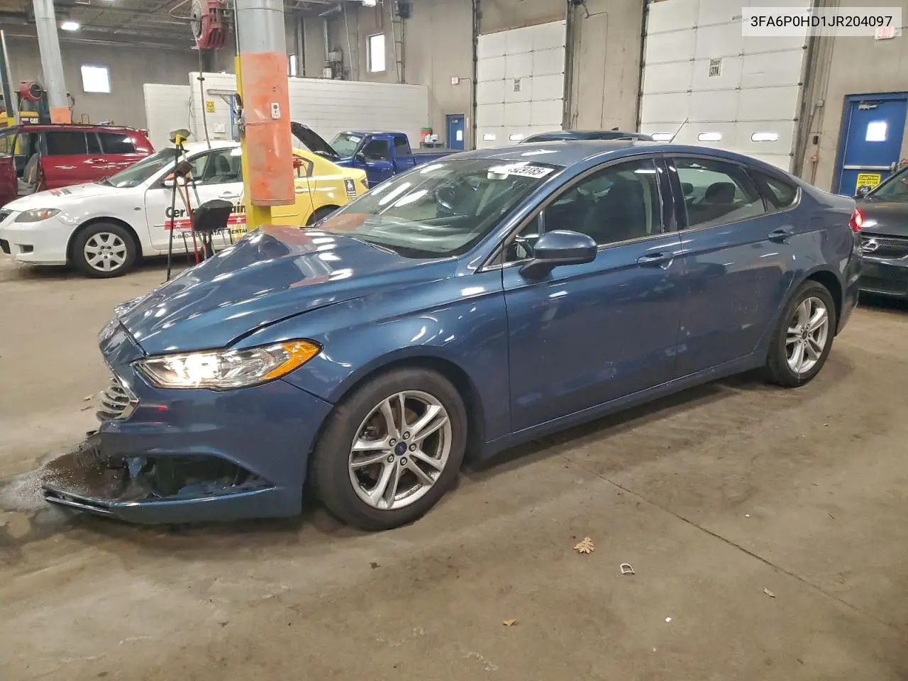 3FA6P0HD1JR204097 2018 Ford Fusion Se