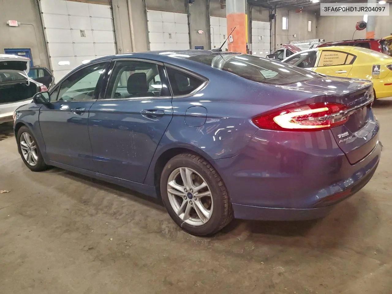 3FA6P0HD1JR204097 2018 Ford Fusion Se