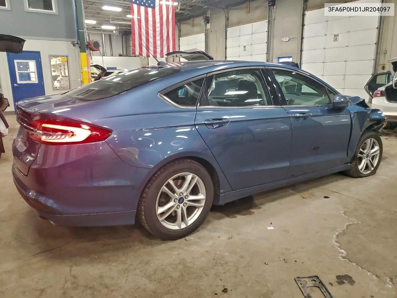 3FA6P0HD1JR204097 2018 Ford Fusion Se