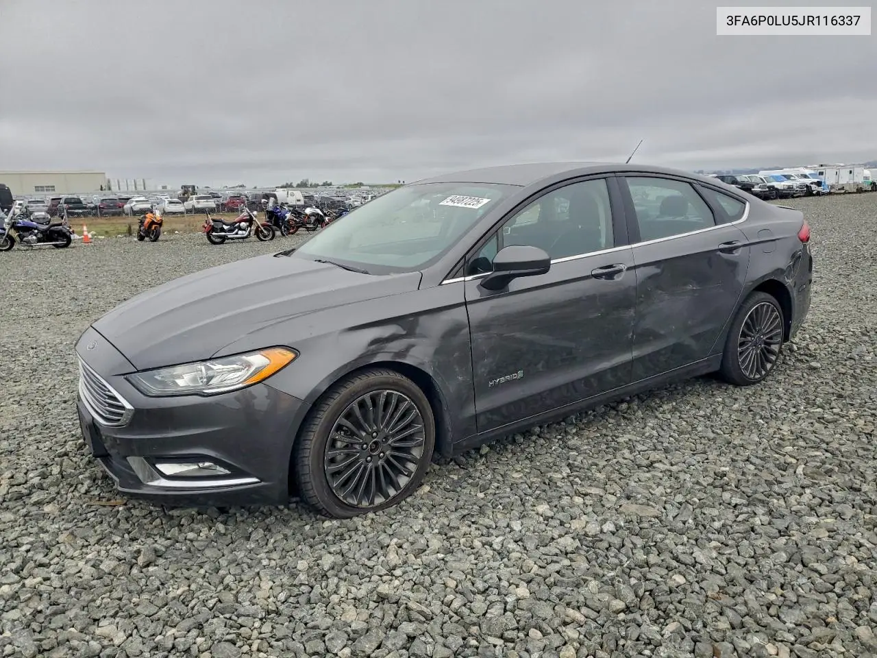 3FA6P0LU5JR116337 2018 Ford Fusion Se Hybrid