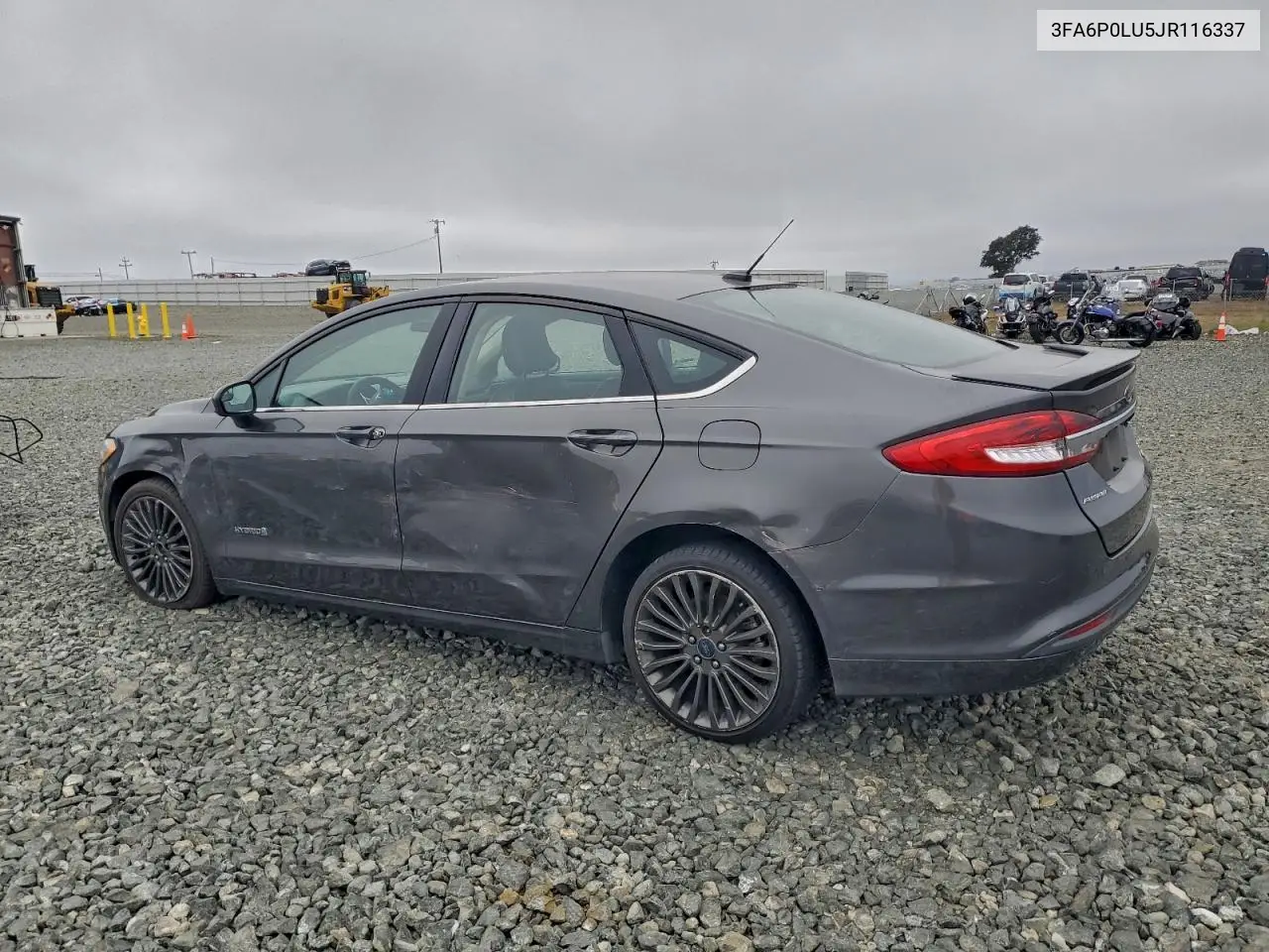 3FA6P0LU5JR116337 2018 Ford Fusion Se Hybrid