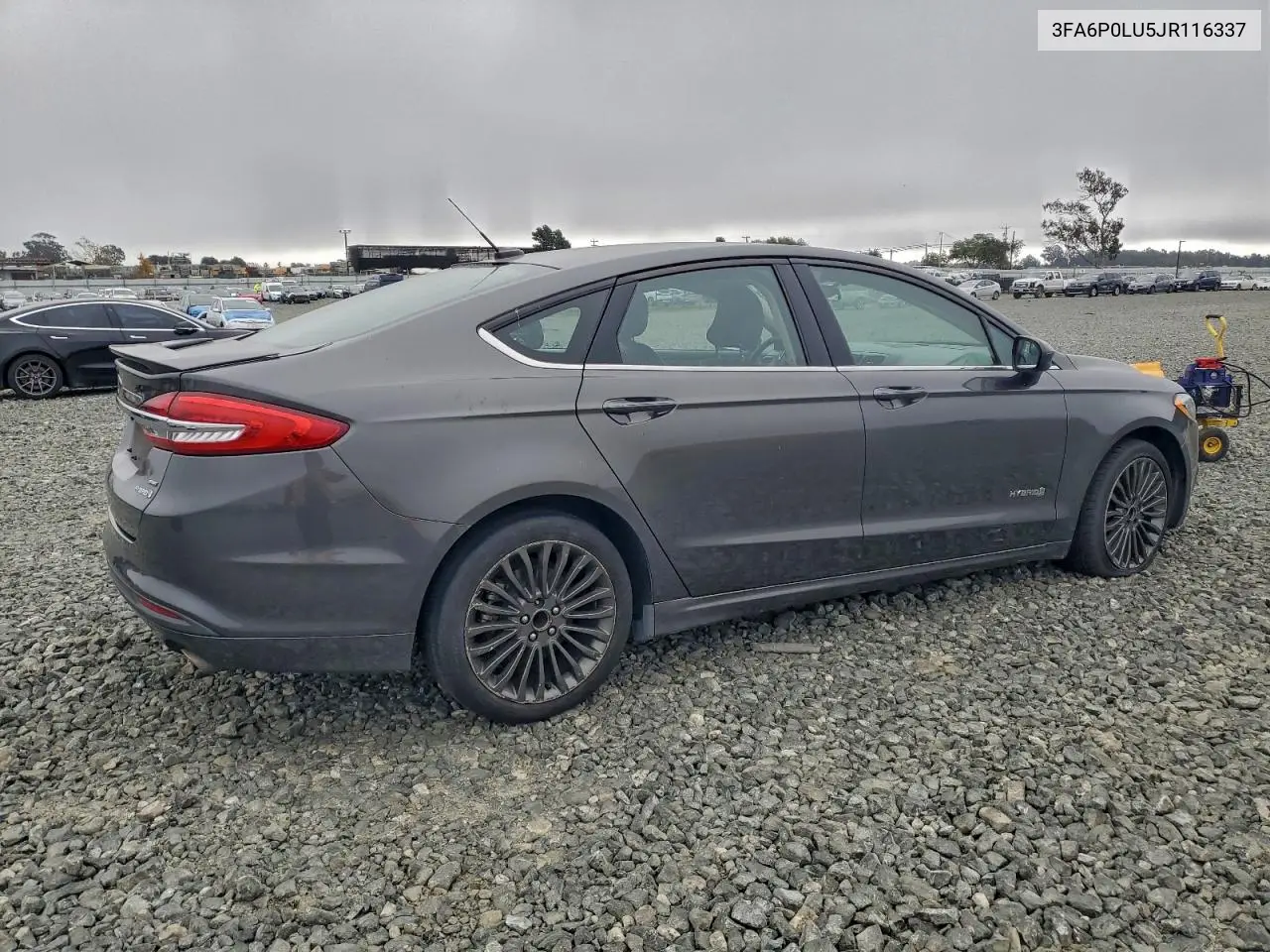 3FA6P0LU5JR116337 2018 Ford Fusion Se Hybrid