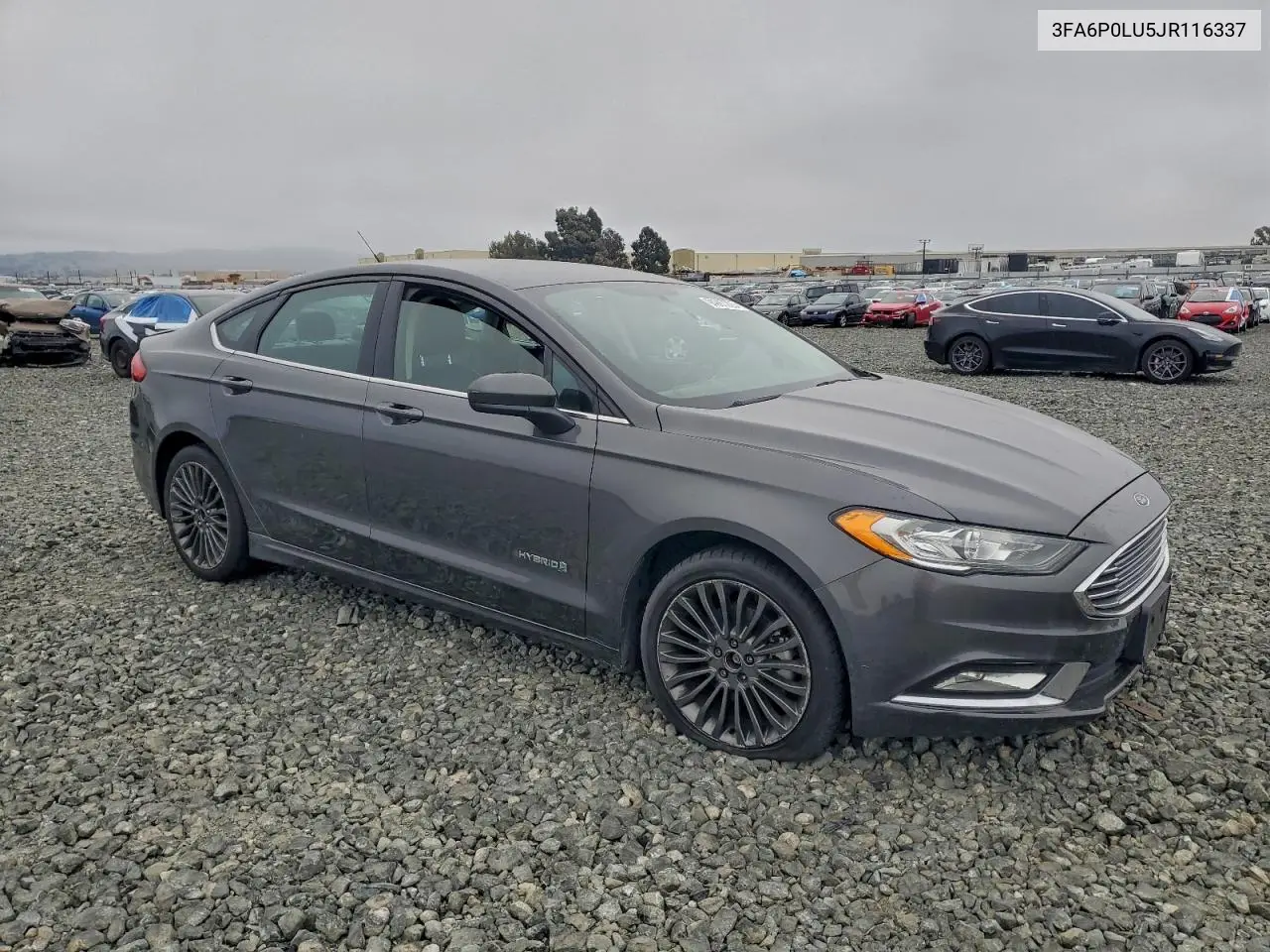 3FA6P0LU5JR116337 2018 Ford Fusion Se Hybrid