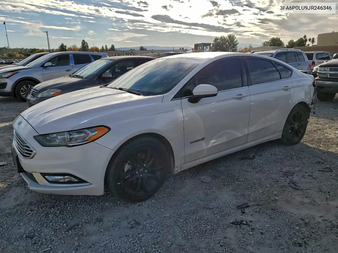 3FA6P0LU9JR246346 2018 Ford Fusion Se Hybrid