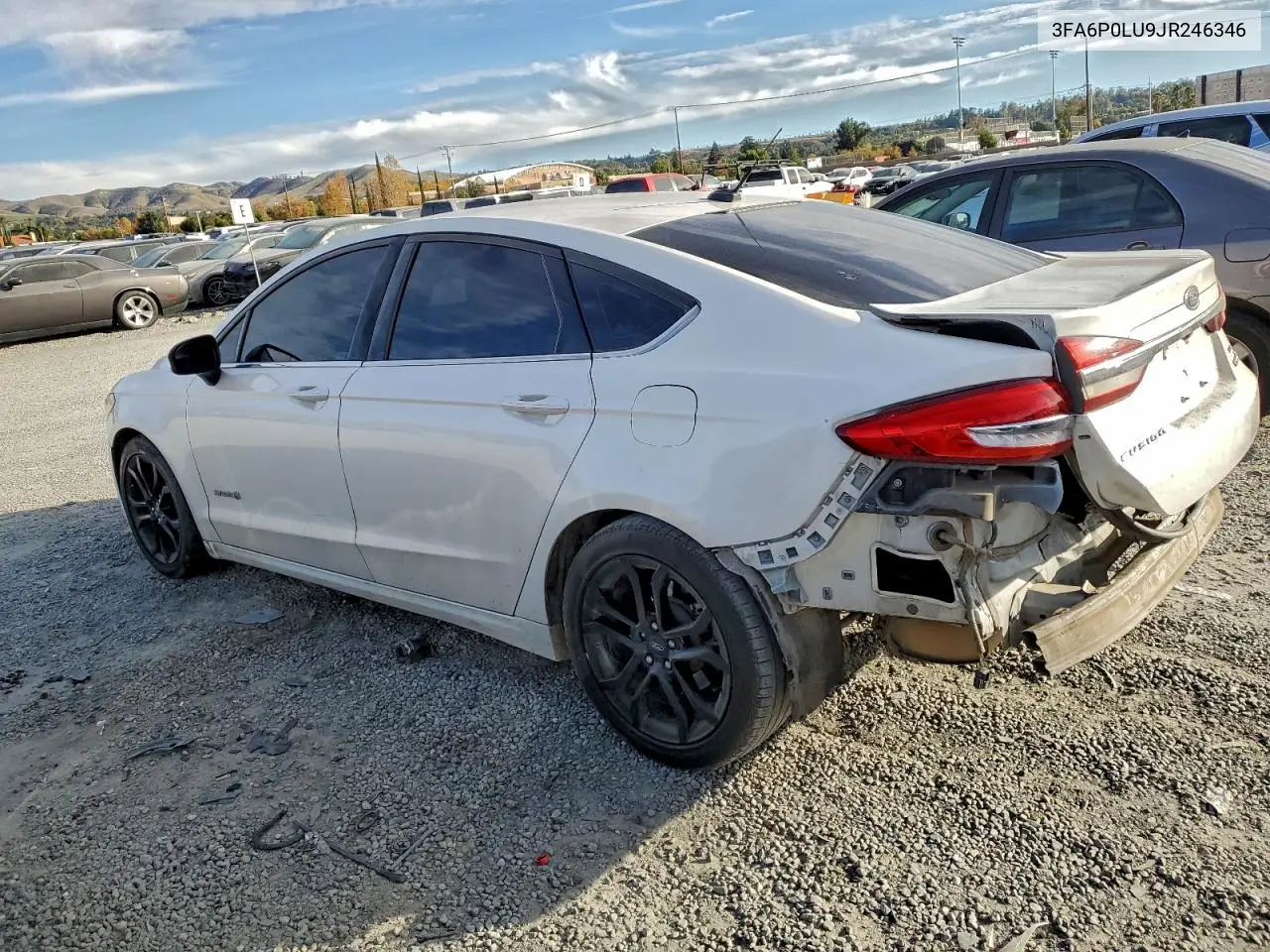3FA6P0LU9JR246346 2018 Ford Fusion Se Hybrid