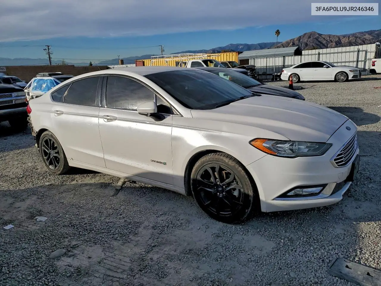 3FA6P0LU9JR246346 2018 Ford Fusion Se Hybrid