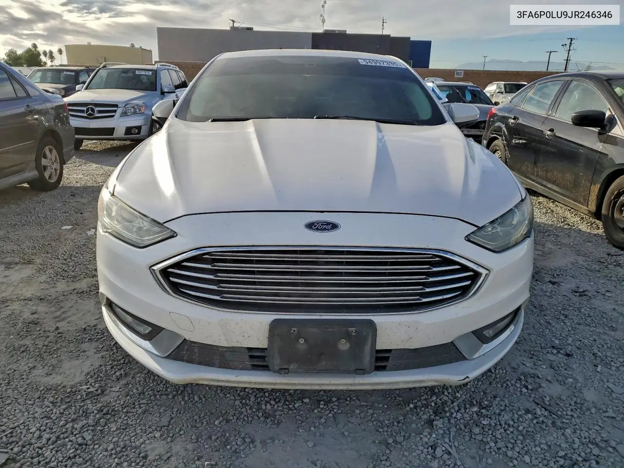 3FA6P0LU9JR246346 2018 Ford Fusion Se Hybrid