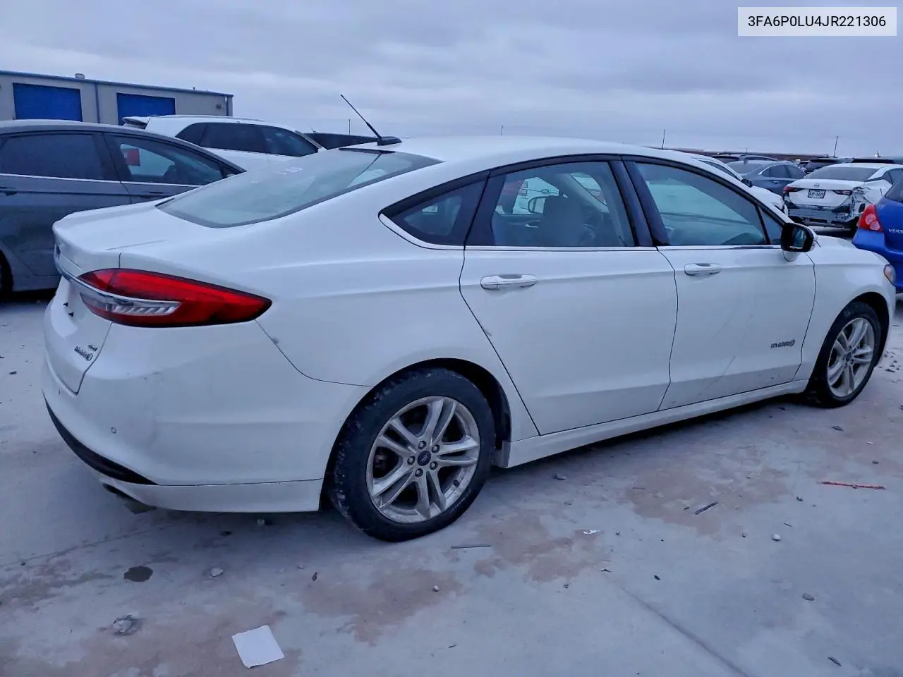 3FA6P0LU4JR221306 2018 Ford Fusion Se Hybrid