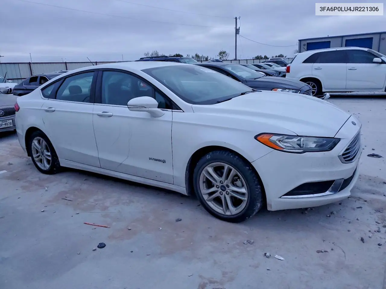 3FA6P0LU4JR221306 2018 Ford Fusion Se Hybrid