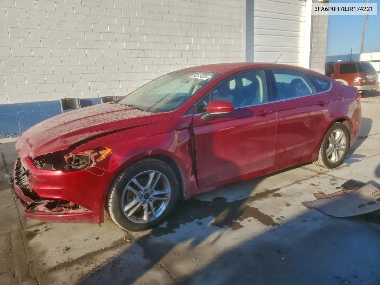 3FA6P0H78JR174221 2018 Ford Fusion Se