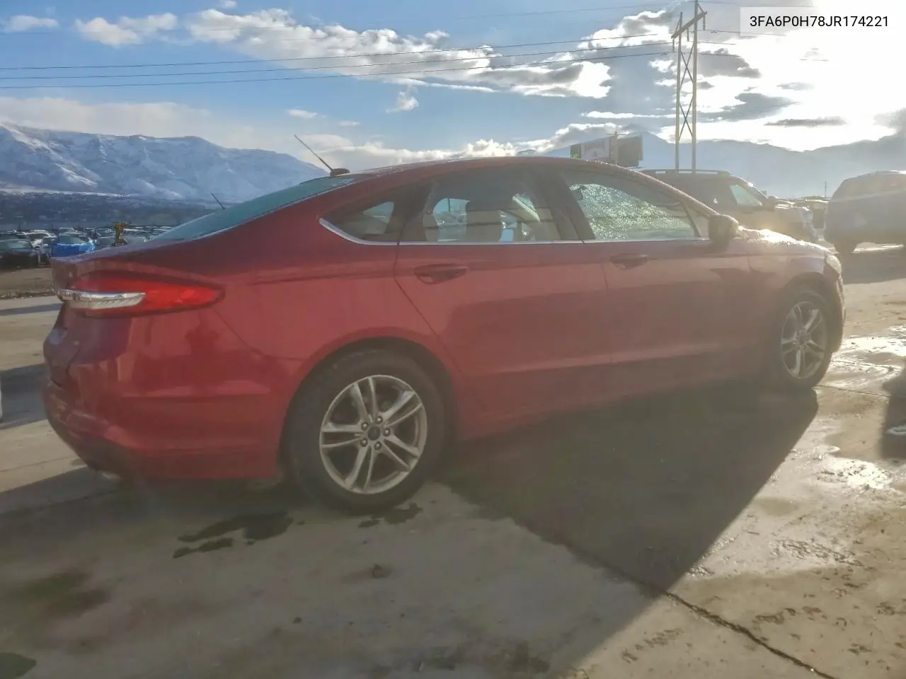 3FA6P0H78JR174221 2018 Ford Fusion Se