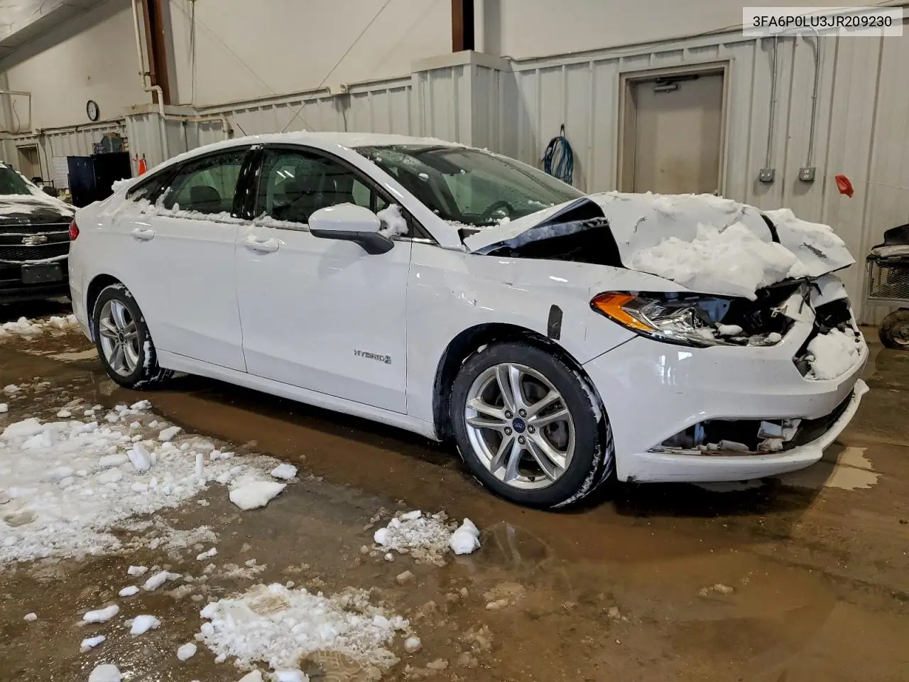 3FA6P0LU3JR209230 2018 Ford Fusion Se Hybrid