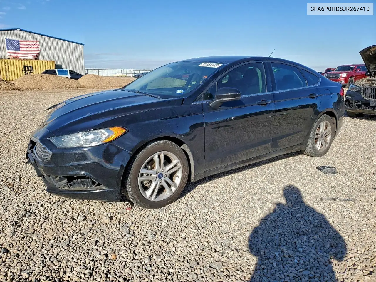 3FA6P0HD8JR267410 2018 Ford Fusion Se