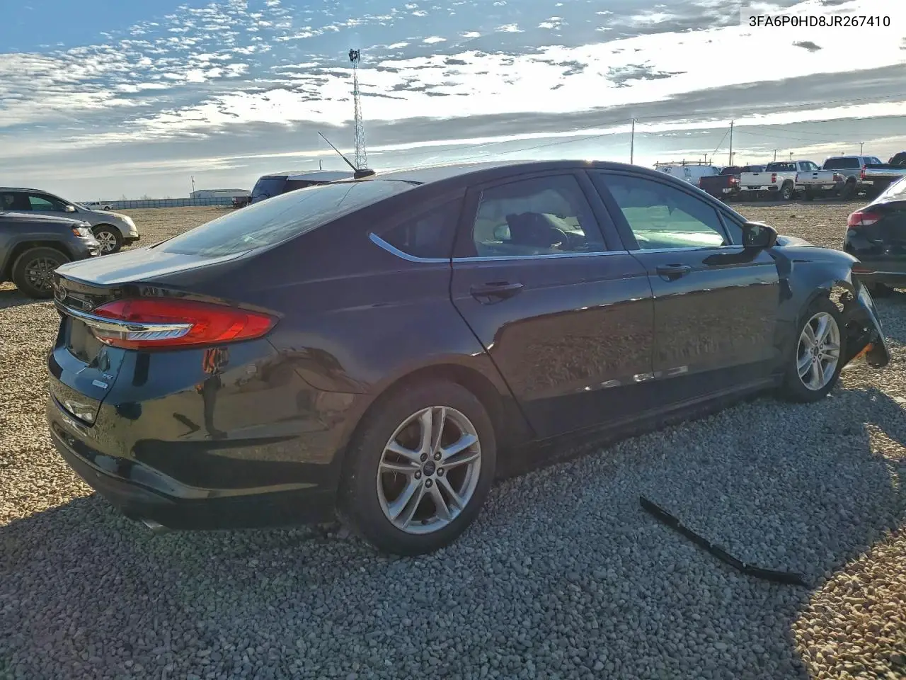 3FA6P0HD8JR267410 2018 Ford Fusion Se