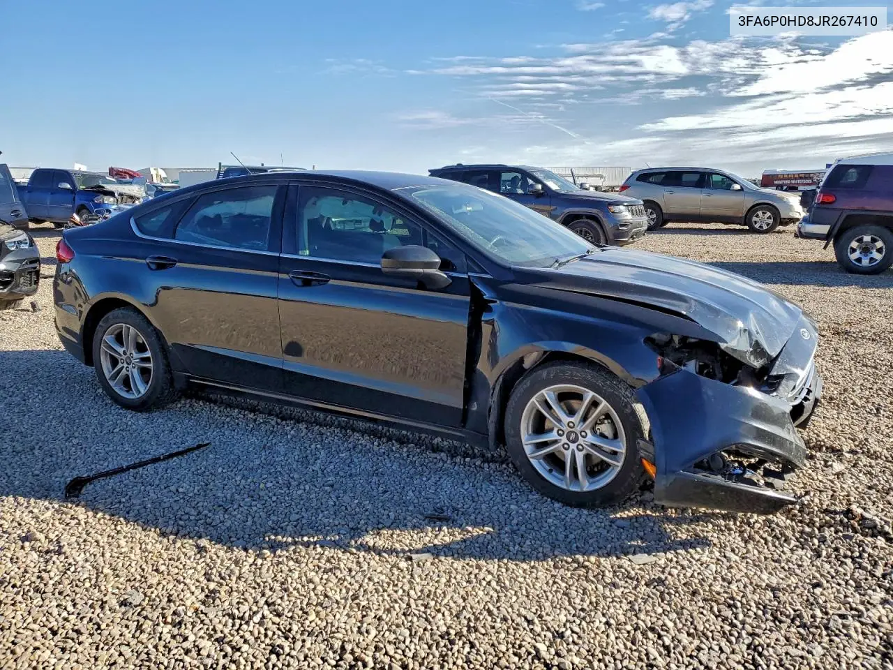 3FA6P0HD8JR267410 2018 Ford Fusion Se