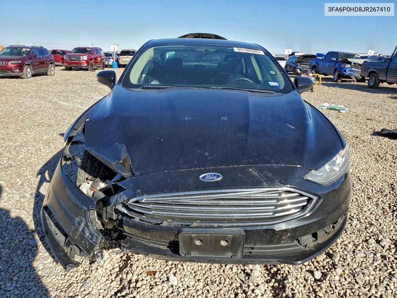 3FA6P0HD8JR267410 2018 Ford Fusion Se