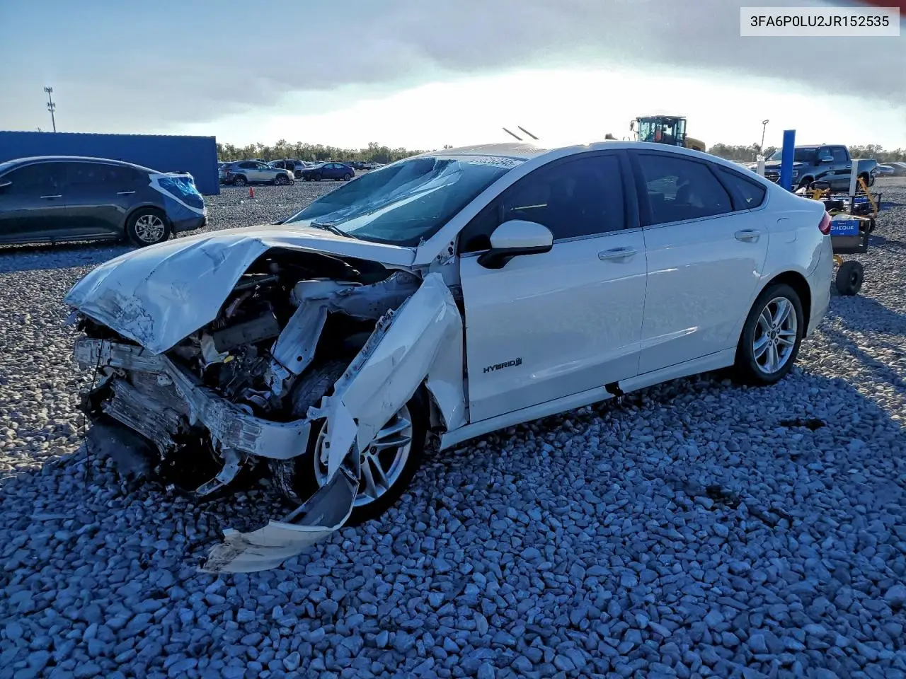 3FA6P0LU2JR152535 2018 Ford Fusion Se Hybrid