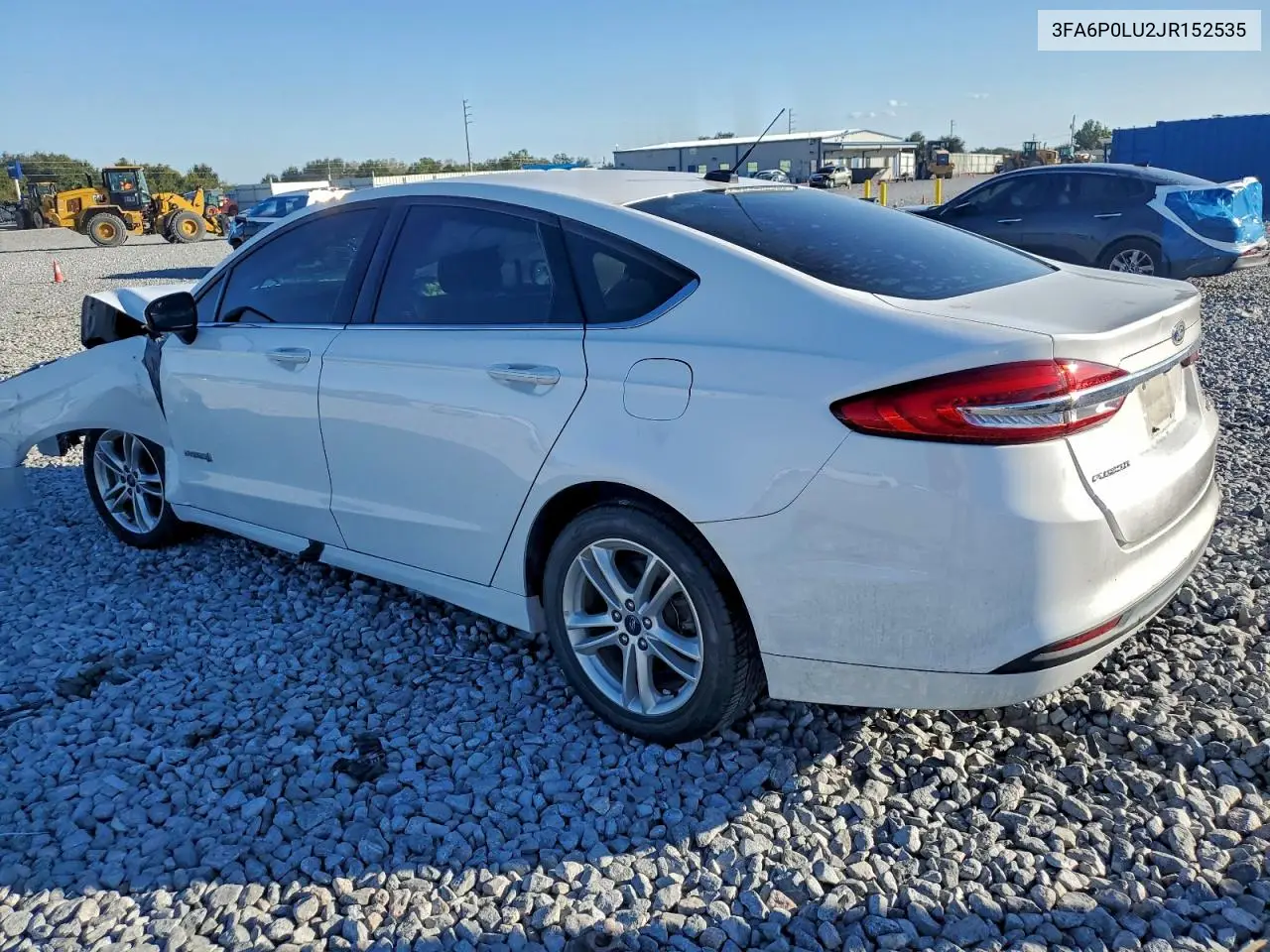 3FA6P0LU2JR152535 2018 Ford Fusion Se Hybrid