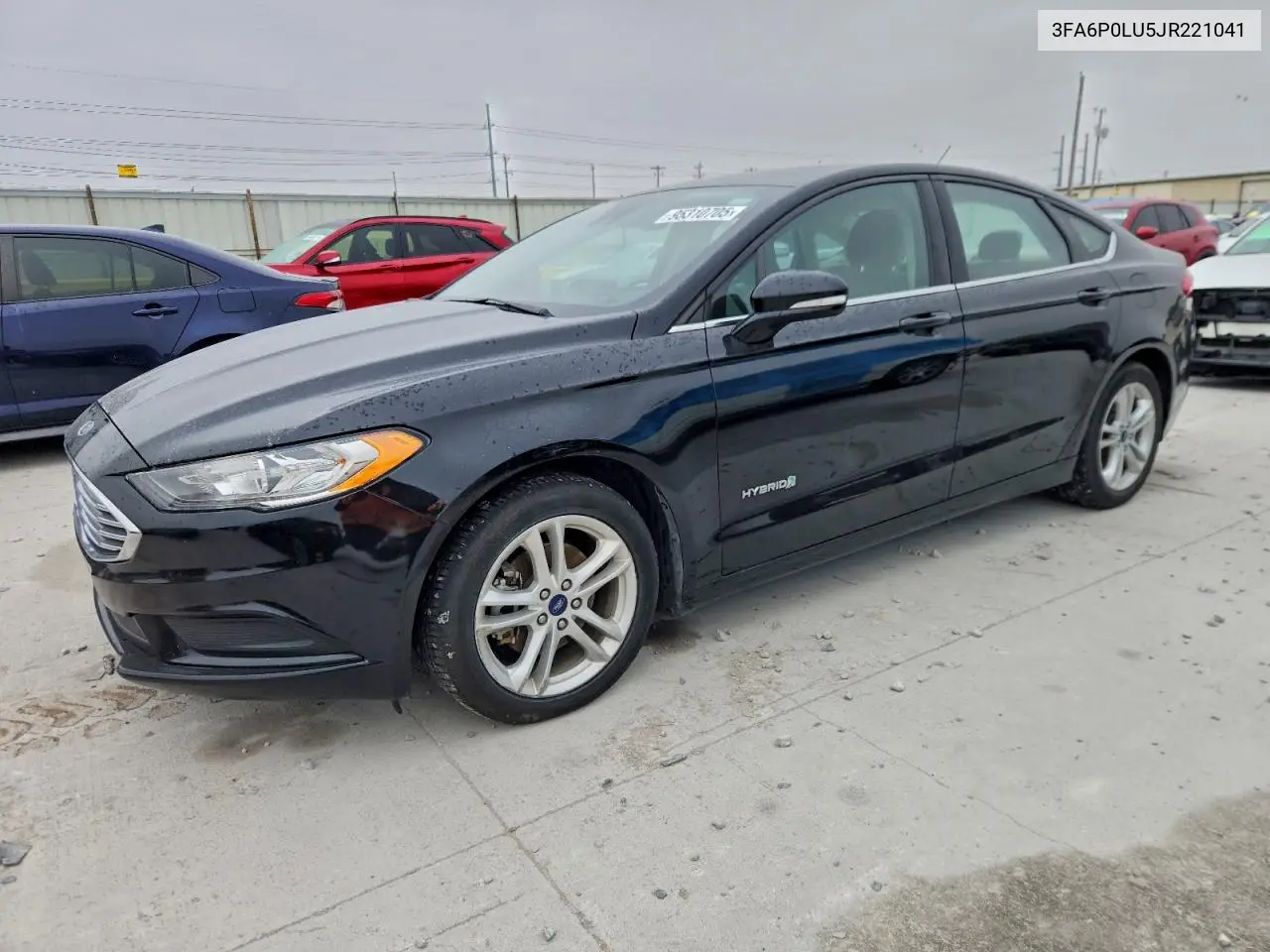 3FA6P0LU5JR221041 2018 Ford Fusion Se Hybrid