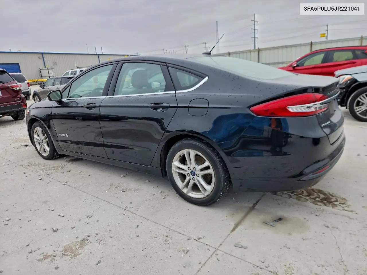 3FA6P0LU5JR221041 2018 Ford Fusion Se Hybrid