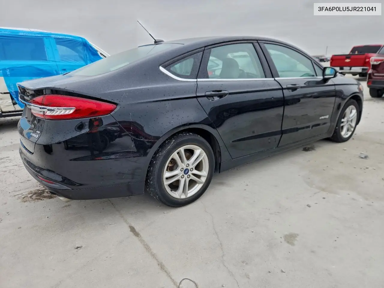 3FA6P0LU5JR221041 2018 Ford Fusion Se Hybrid