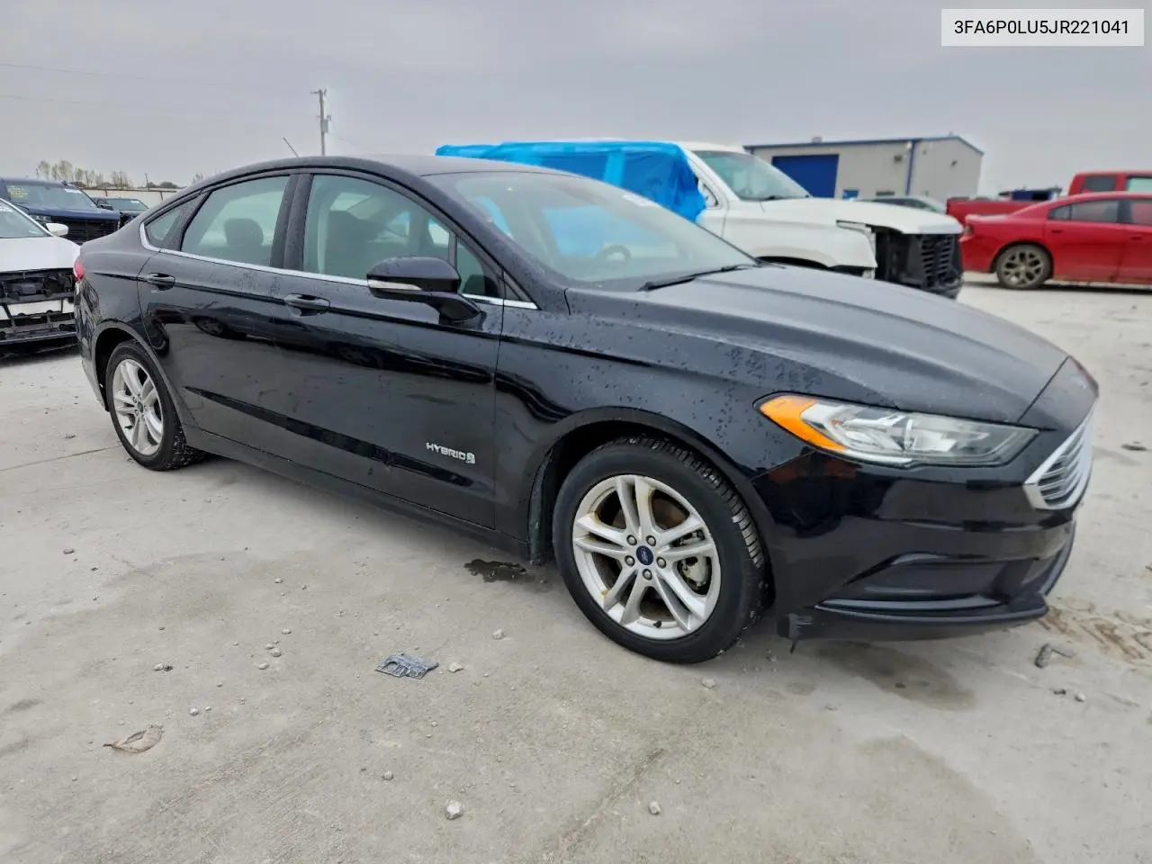 3FA6P0LU5JR221041 2018 Ford Fusion Se Hybrid