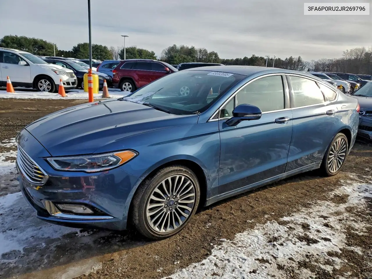 3FA6P0RU2JR269796 2018 Ford Fusion Titanium/Platinum Hev
