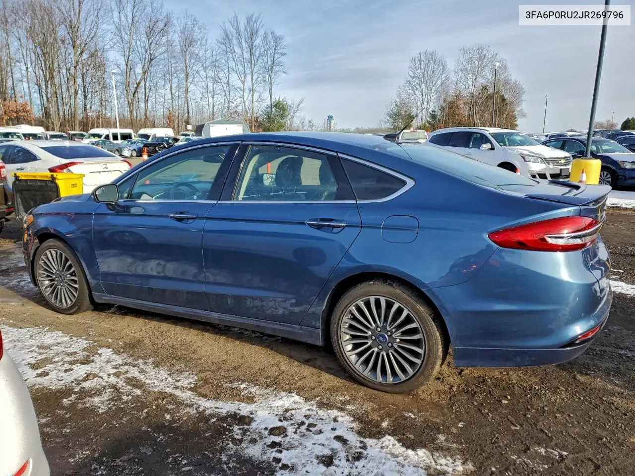 3FA6P0RU2JR269796 2018 Ford Fusion Titanium/Platinum Hev
