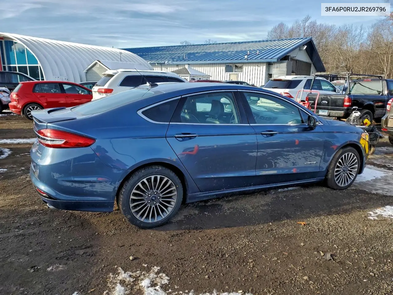 3FA6P0RU2JR269796 2018 Ford Fusion Titanium/Platinum Hev