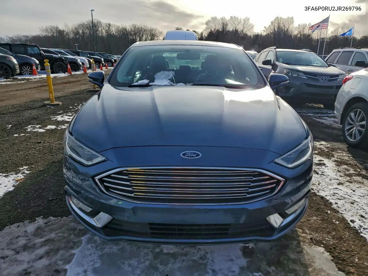 3FA6P0RU2JR269796 2018 Ford Fusion Titanium/Platinum Hev