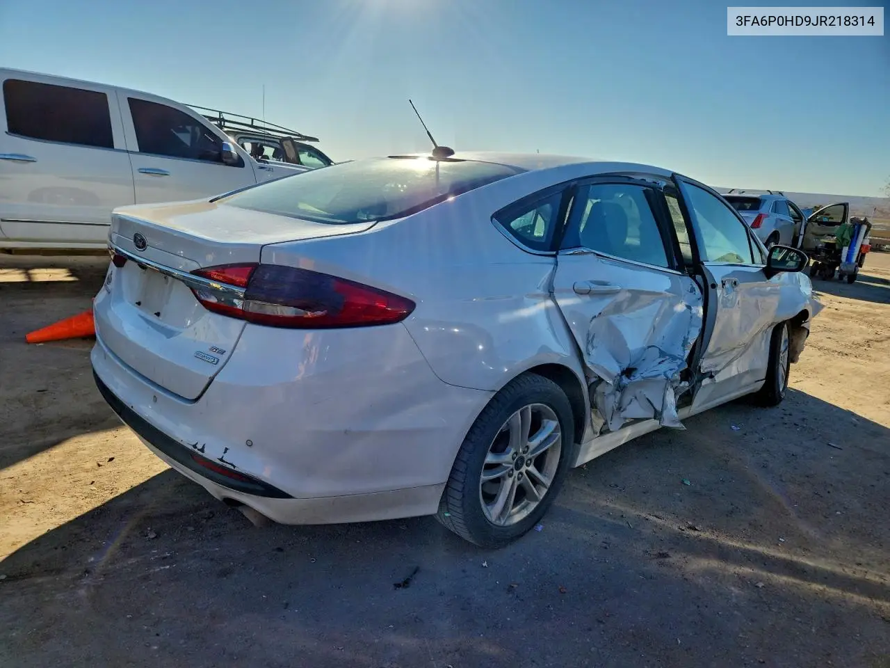 3FA6P0HD9JR218314 2018 Ford Fusion Se