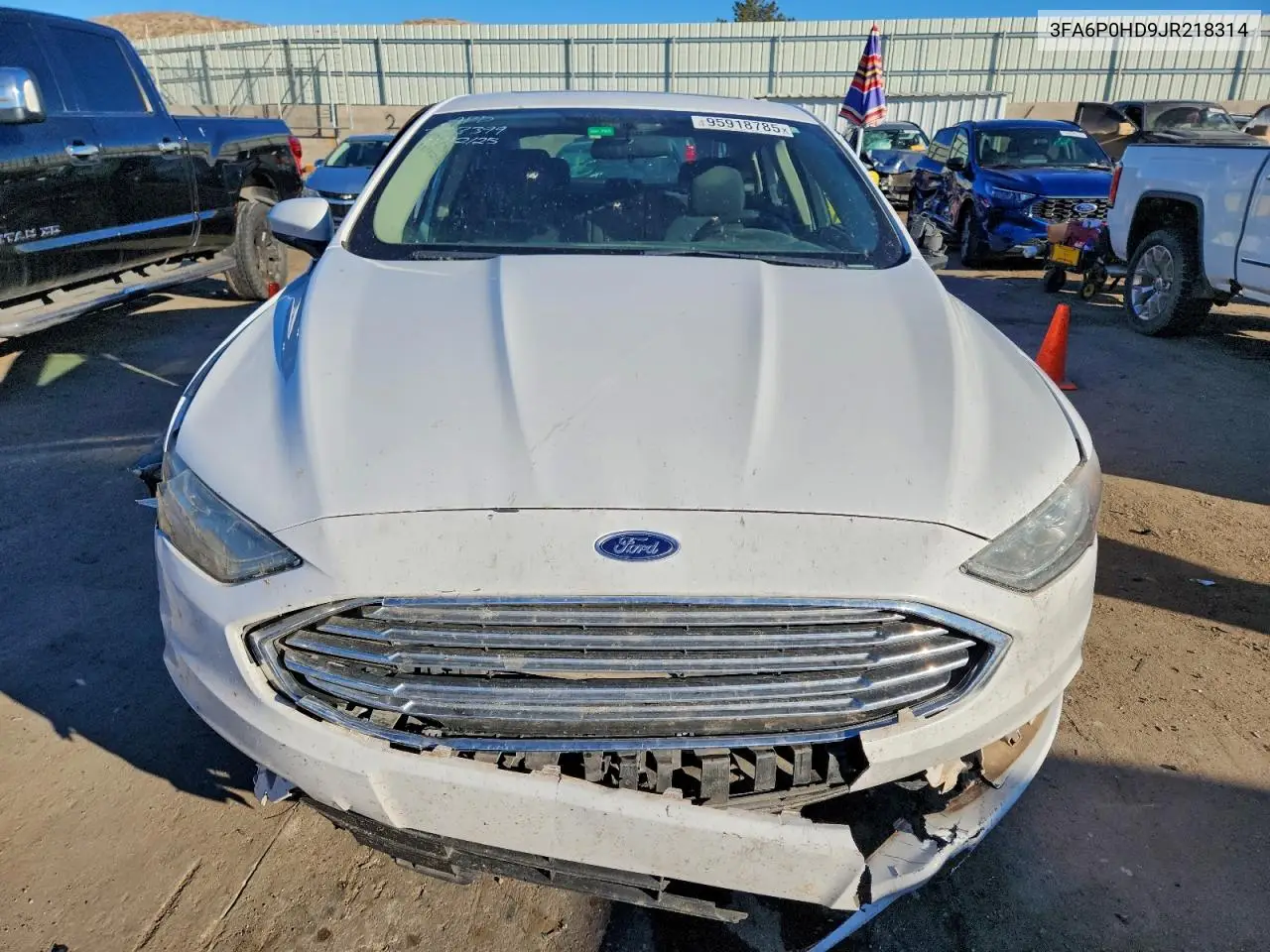 3FA6P0HD9JR218314 2018 Ford Fusion Se