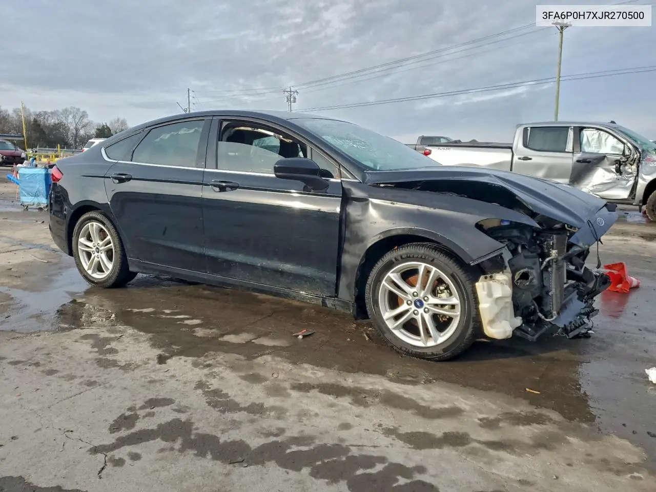 3FA6P0H7XJR270500 2018 Ford Fusion Se