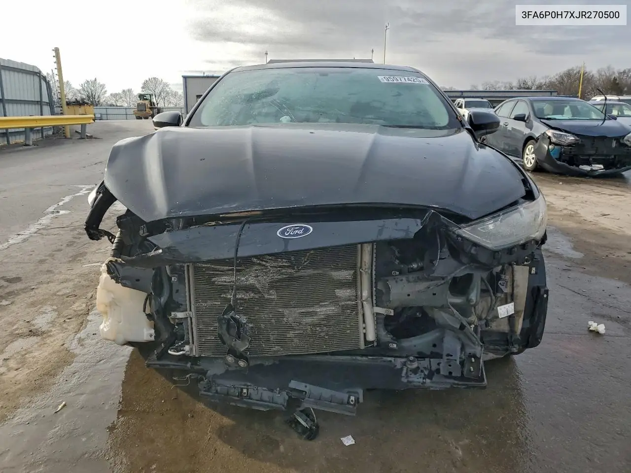 3FA6P0H7XJR270500 2018 Ford Fusion Se