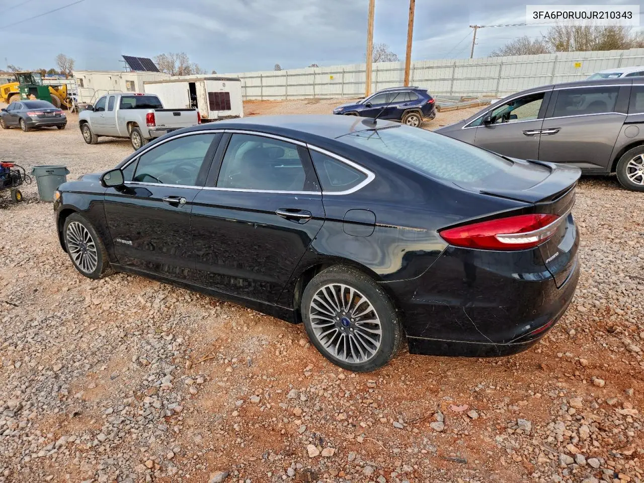 3FA6P0RU0JR210343 2018 Ford Fusion Titanium/Platinum Hev